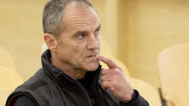 José Javier Arizkuren Ruiz, "Kantauri", durante el juicio por ordenar el asesinato de Alberto Jiménez-Becerril y su esposa. EFE/Chema Moya