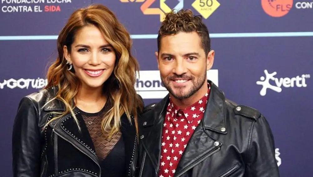 David Bisbal y Rosanna Zanetti en una imagen de archivo