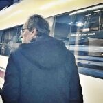 Torra viajó a Madrid para estar en el Supremo el día de la huelga que él mismo alentó