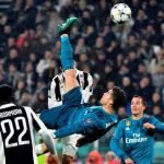 Cristiano, en un partido contra la Juve la temporada pasada en la Champions League / Efe
