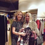 En su mercadillo, junto a Susana Watts
