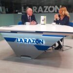 Jaime Rocha en un momento de la entrevista.