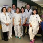 Mario Castaño, jefe de Cirugía Cardíaca del Hospital de León, con parte del equipo que está en el Proyecto