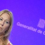 La vicepresidenta del Govern, Neus Munté.