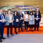 El presidente Jesús Julio Carnero junto con diputados de la institución vallisoletana en Fitur