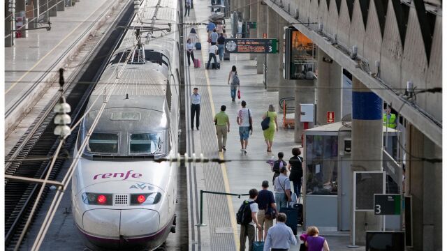 Un tren del AVE