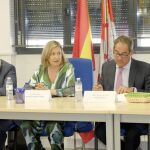 La consejera de Economía y Hacienda, Pilar del Olmo, preside el cuarto Consejo de Dirección Abierto que se celebra en la localidad burgalesa de Miranda de Ebro