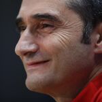 El técnico del Barcelona, Ernesto Valverde
