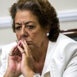 La ex alcaldesa de Valencia Rita Barberá