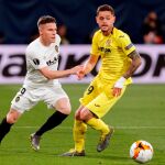 Xavi Quintillá con el Villarreal.