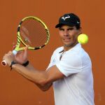 Nadal durante la inauguración de su primer centro deportivo fuera de España, el Rafa Nadal Tennis Centre en Costa Mujeres (México) / Foto: Efe