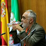 Fernando Villén, durante su declaración en la comisión de investigación de los cursos / Manuel Olmedo