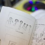 Dibujos realizados por niños víctimas de abusos