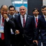 Manuel Quevedo, presidente de PDVSA, en Nueva Delhi /Efe