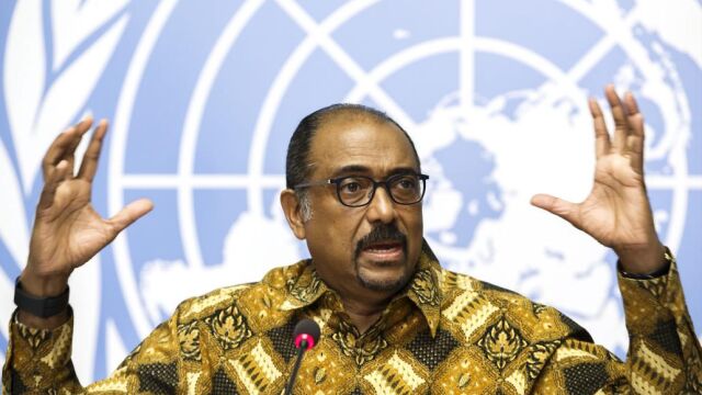 El director ejecutivo de Onusida, Michel Sidibé