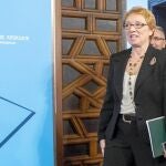 La consejera de Hacienda, Carmen Martínez Aguayo