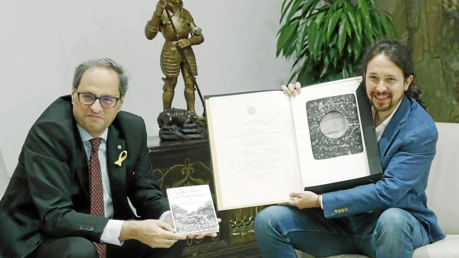 Ambos intercambiaron un libro de Chaves Nogales y una litografía de Mauthausen <br />