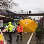 Intervención equipo de emergencia