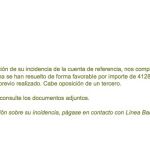 Imagen de uno de los correos fraudulentos
