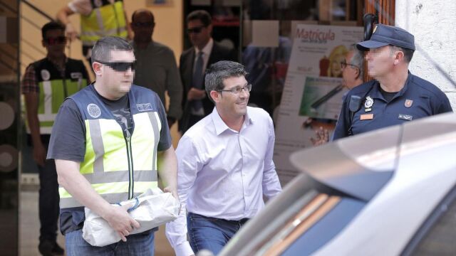 Jorge Rodríguez tras su detención