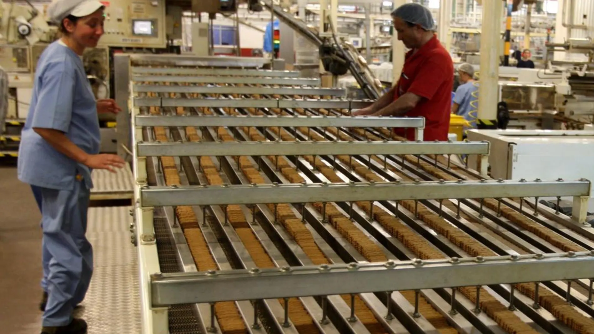 Planta de Galletas Gullón en la localidad palentina de Aguilar de Campoo
