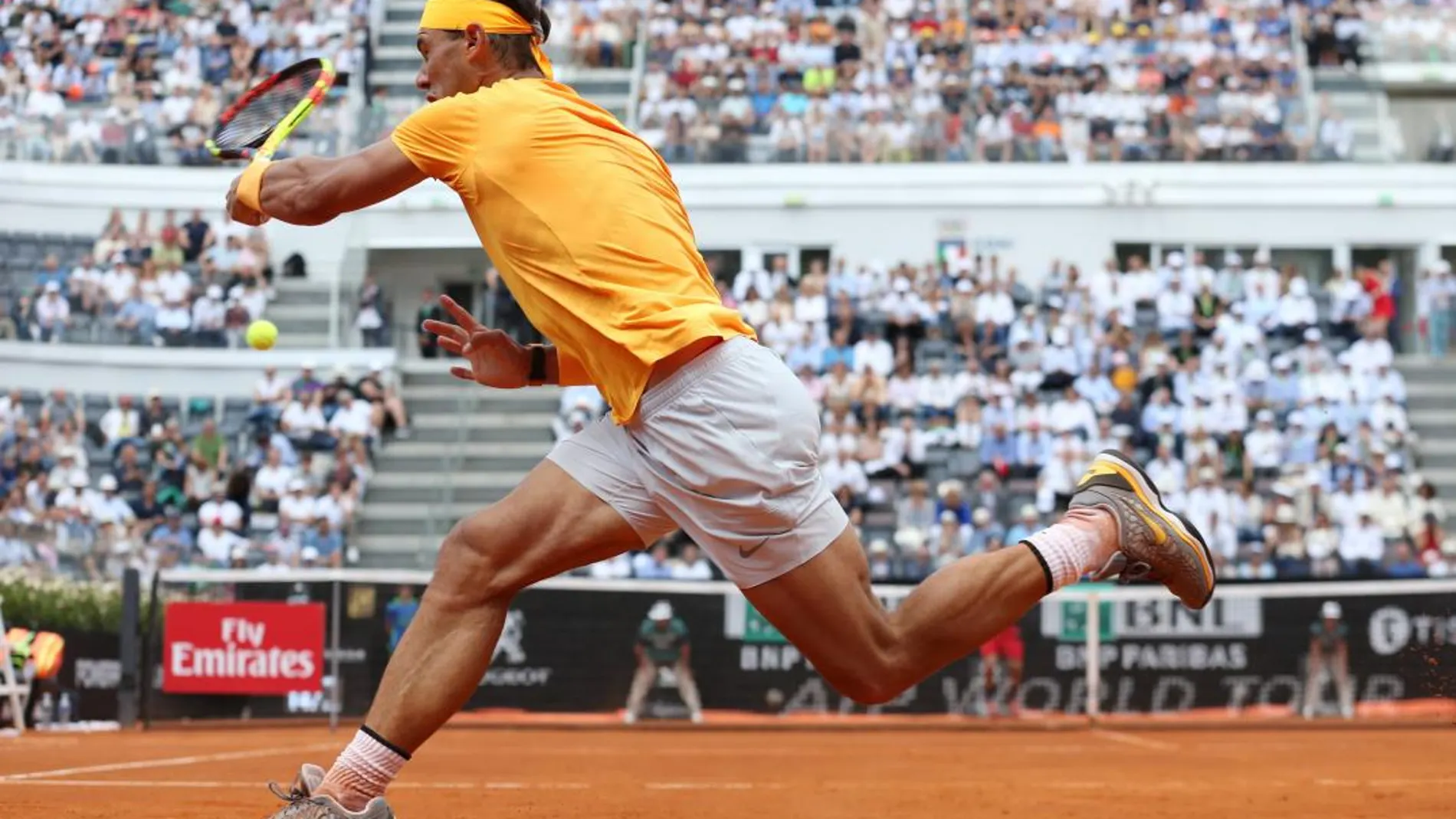 Rafa Nadal, durante un partido