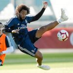 Marcelo se está entrenando con normalidad y jugará contra el Levante