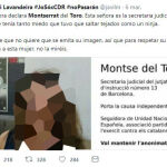 La Fiscalía investigará el acoso independentista a la secretaria judicial del 20-S