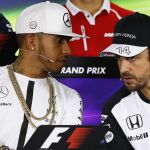 Fernando Alonso y Lewis Hamilton