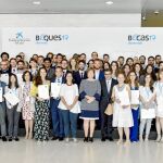 De los 77 jóvenes becados, 57 forman parte de la primera edición del programa de doctorando