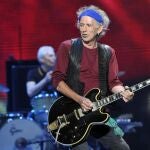 Keith Richards, durantte el pistoletazo de salida de la gira «50 y contando»