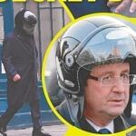 Hollande tras visitar a su amante