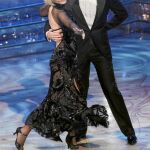 Clotilde Courau y Filiberto de Saboya en «Mira quién baila»