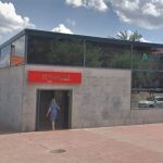 Estación de Cercanías de El Escorial, donde ocurrió el accidente. (Foto: Google Maps)