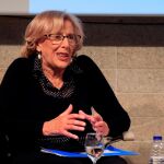 La candidata de Más Madrid, Manuela Carmena. EFE/Fernando Alvarado