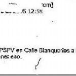 «La factura, al responsable de Finanzas del PSOE valenciano»