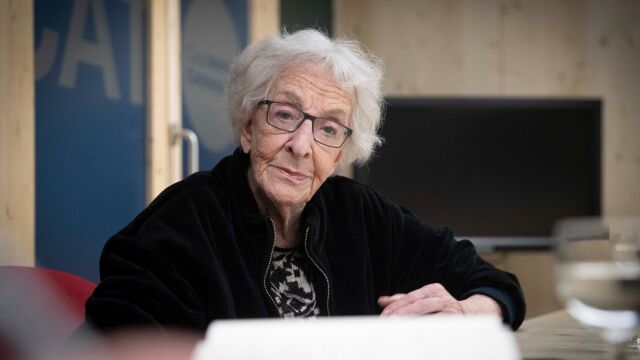La escritora Ida Vitale