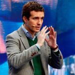 El presidente del PP, Pablo Casado