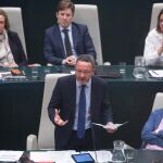 Henríquez de Luna, durante una intervención en un pleno del Ayuntamiento de Madrid