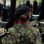 Mujeres en el Ejército. (Archivo)