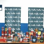 Algunos de los productos incautados