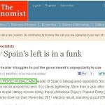Para el semanario británico, «el propio Rubalcaba sigue siendo un problema»