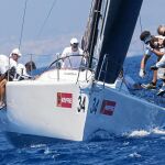 El barco de Felipe VI, durante las regatas