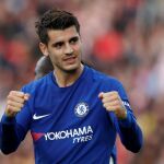 El delantero español Álvaro Morata