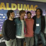 Imagen del grupo. En el centro, Willy Bárcenas. (Ep)