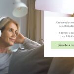 Escuchar los libros, en lugar de leerlos, es una de las propuestas de esta web