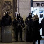 Controles de acceso a Puerta del Sol con motivo de la celebración de las Campanadas de Fin de Año