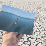La sequía golpeó este año a grandes lagos de Nicaragua. Antes y después de la laguna de Tisma