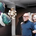 Juan Andrés Mompó y Mayrén Beneyto inauguraron la exposición
