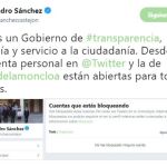 Tweet de Pedro Sánchez